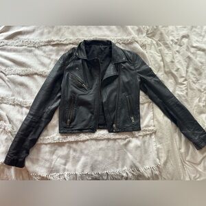 Topshop Boutique 100% leather jacket size US 8
